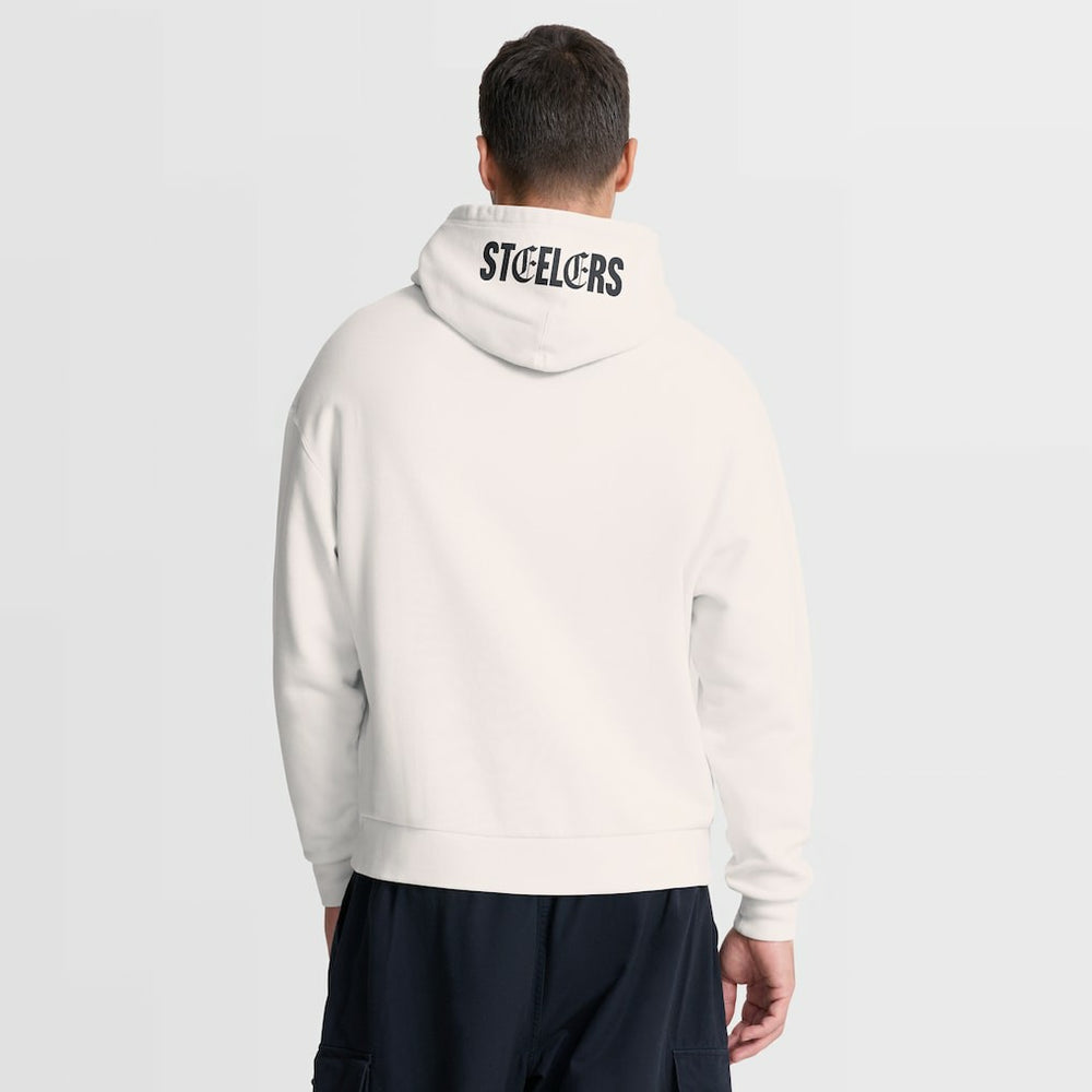 Oversized Type Play Location Hoodie - Pittsburgh Steelers Hoodies