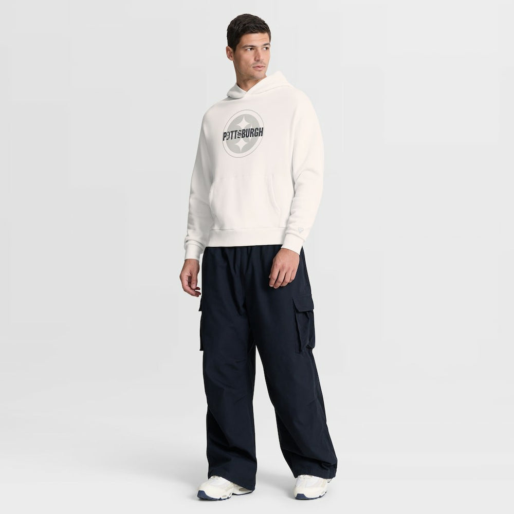 Oversized Type Play Location Hoodie - Pittsburgh Steelers Hoodies
