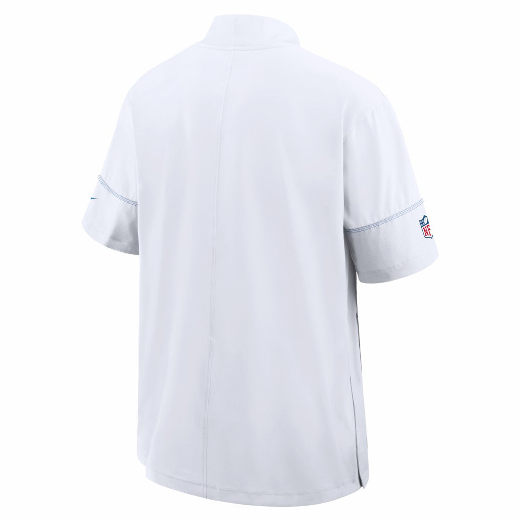 Sideline Short Sleeve Quarter-Zip Coach Jacket - Los Angeles Chargers Jackets