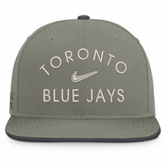 Olive Toronto Blue Jays Nike Pro Dri-FIT Snapback Hat