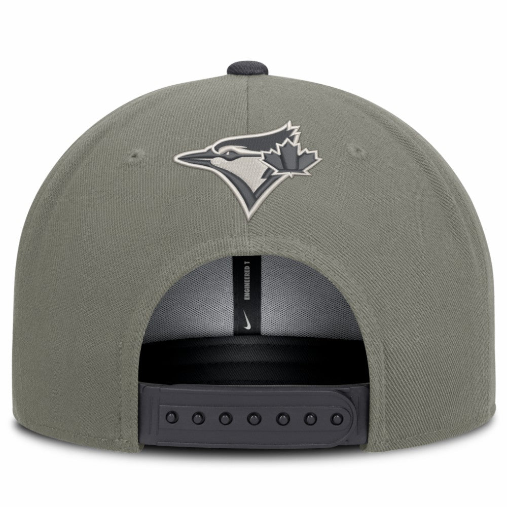Olive Toronto Blue Jays Nike Pro Dri-FIT Snapback Hat
