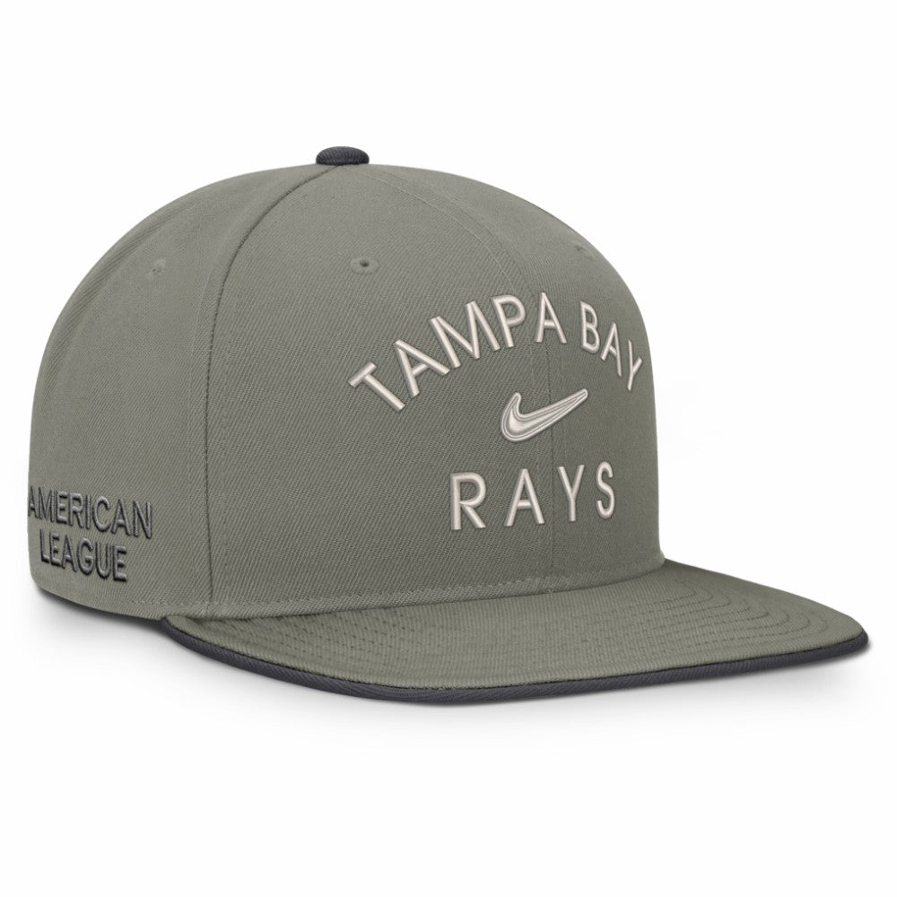 Olive Tampa Bay Rays Nike Pro Dri-FIT Snapback Hat