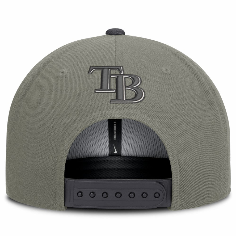 Olive Tampa Bay Rays Nike Pro Dri-FIT Snapback Hat