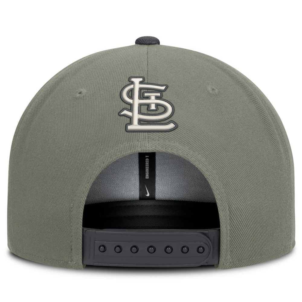 Olive St. Louis Cardinals Nike Pro Dri-FIT Snapback Hat