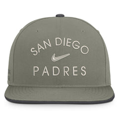Olive San Diego Padres Nike Pro Dri-FIT Snapback Hat