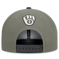 Olive Milwaukee Brewers Nike Pro Dri-FIT Snapback Hat