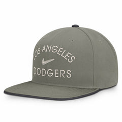 Olive Los Angeles Dodgers Nike Pro Dri-FIT Snapback Hat