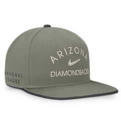 Olive Arizona Diamondbacks Nike Pro Dri-FIT Snapback Hat