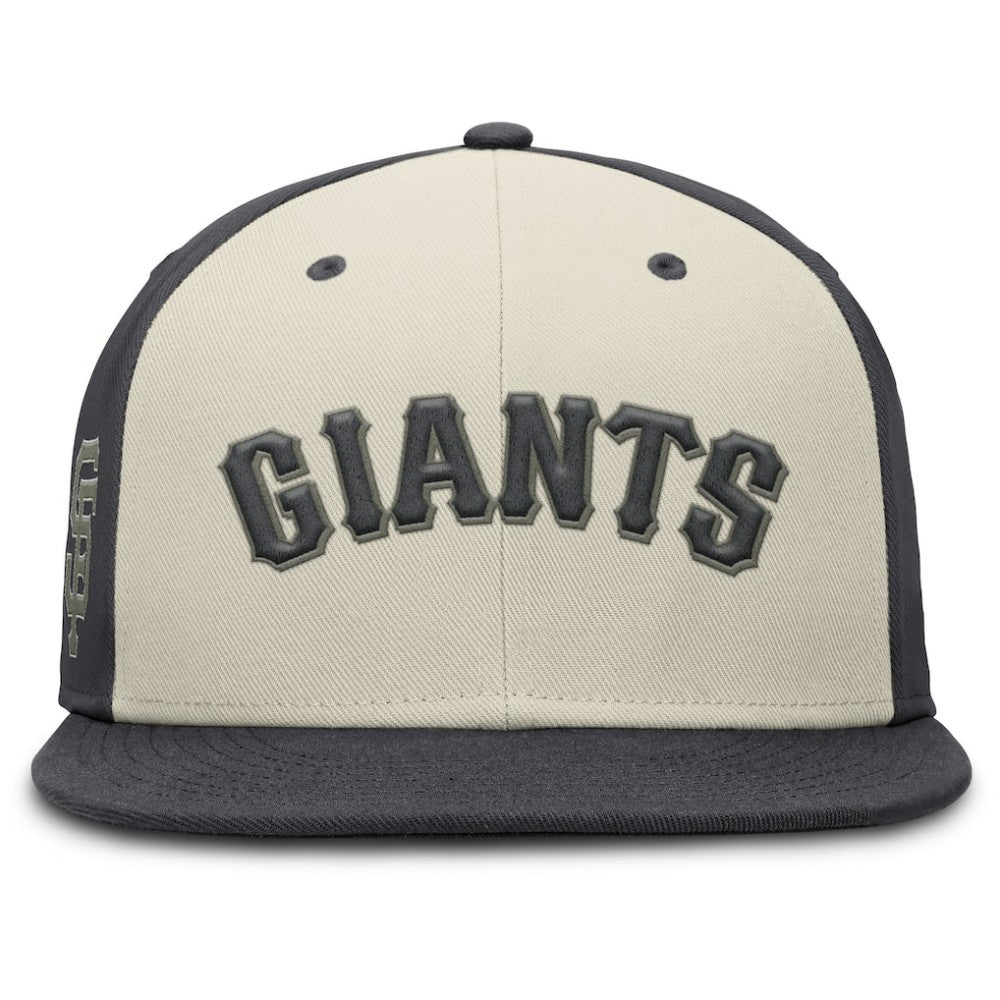 Cream San Francisco Giants Nike Dri-FIT True Fitted Hat