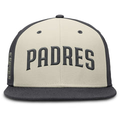 Cream San Diego Padres Nike Dri-FIT True Fitted Hat