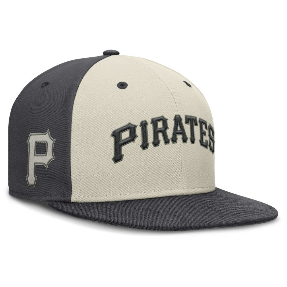 Cream Pittsburgh Pirates Nike Dri-FIT True Fitted Hat