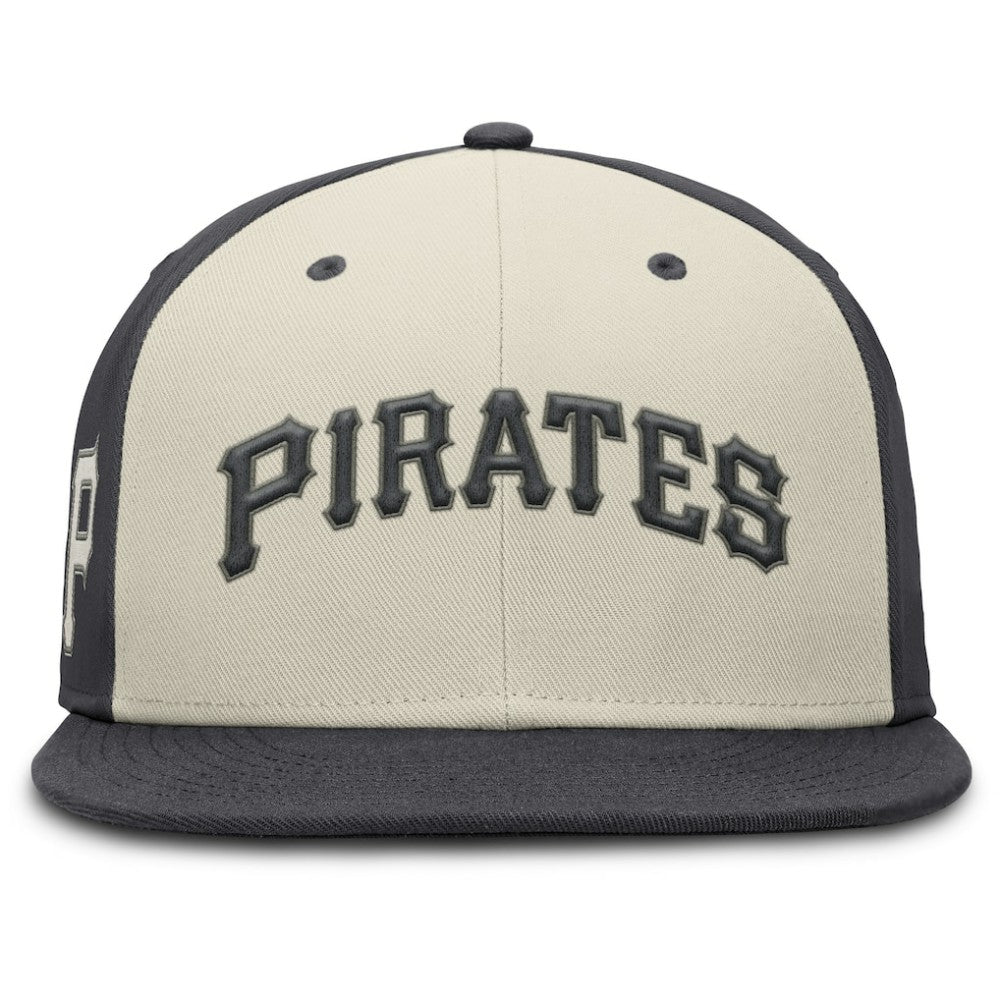 Cream Pittsburgh Pirates Nike Dri-FIT True Fitted Hat