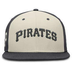 Cream Pittsburgh Pirates Nike Dri-FIT True Fitted Hat