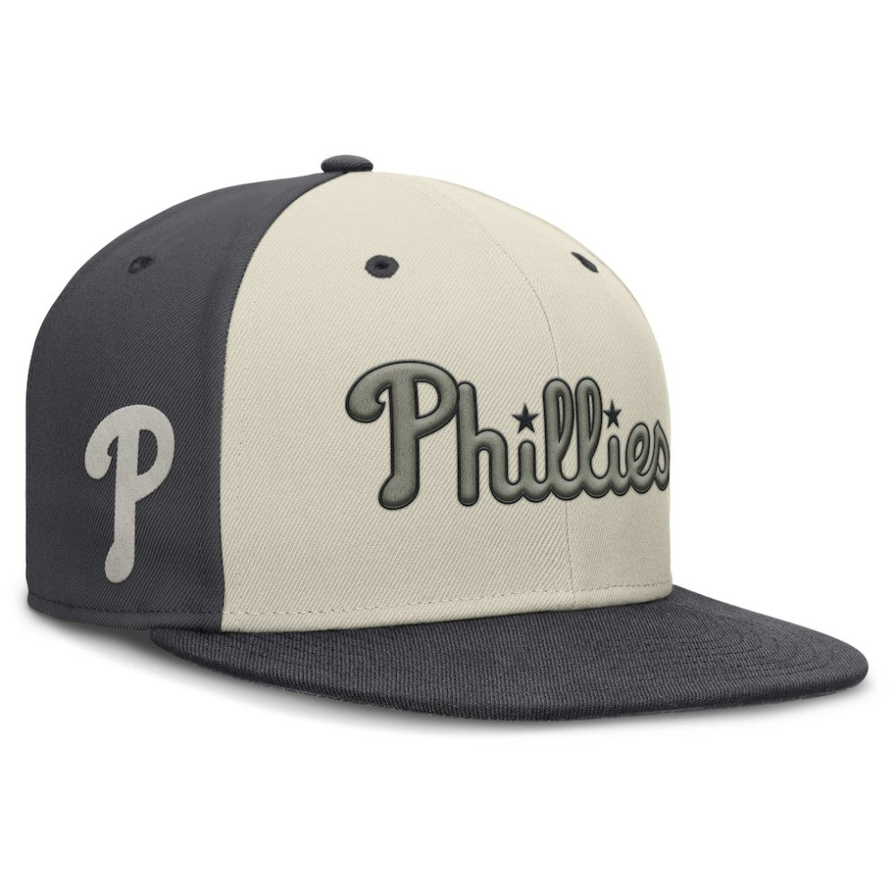 Cream Philadelphia Phillies Nike Dri-FIT True Fitted Hat