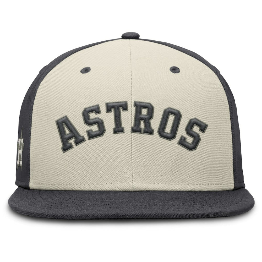 Cream Houston Astros Nike Dri-FIT True Fitted Hat