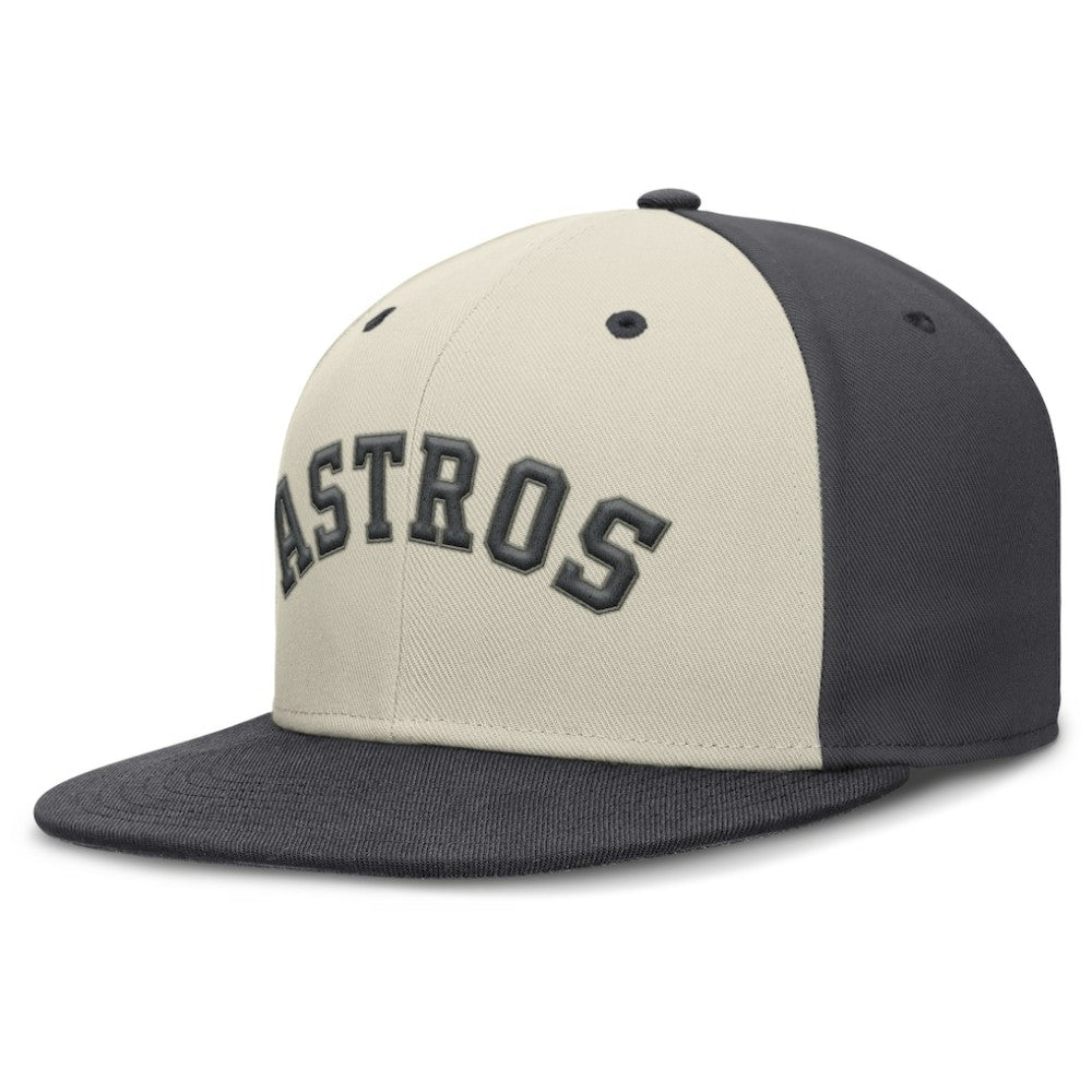 Cream Houston Astros Nike Dri-FIT True Fitted Hat