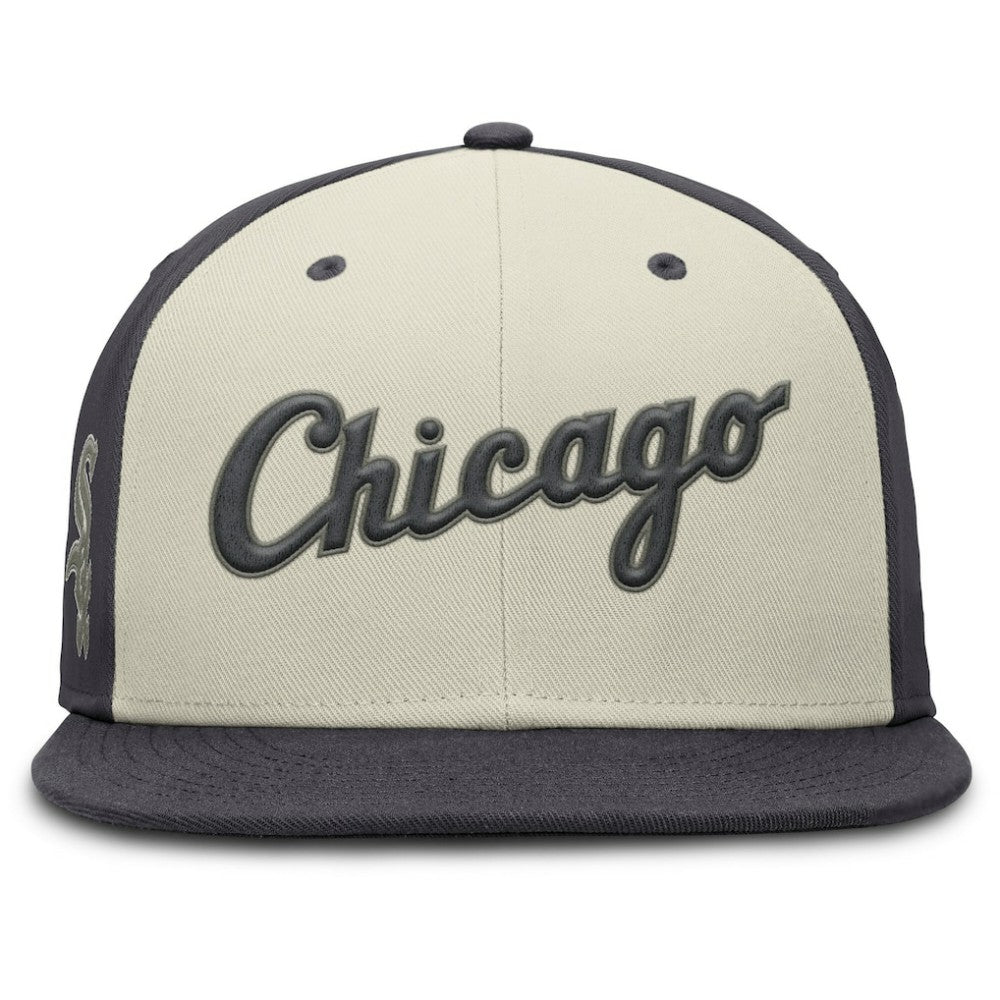 Cream Chicago White Sox Nike Dri-FIT True Fitted Hat