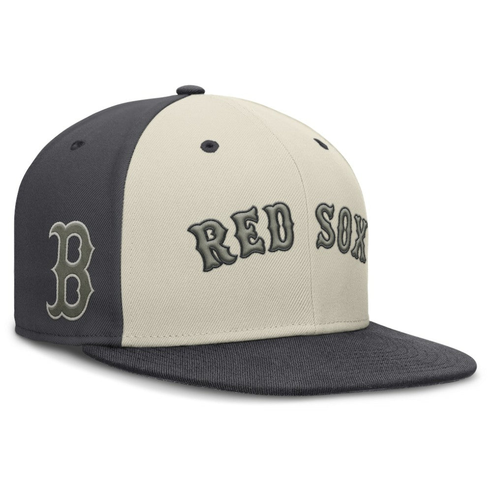 Cream Boston Red Sox Nike Dri-FIT True Fitted Hat