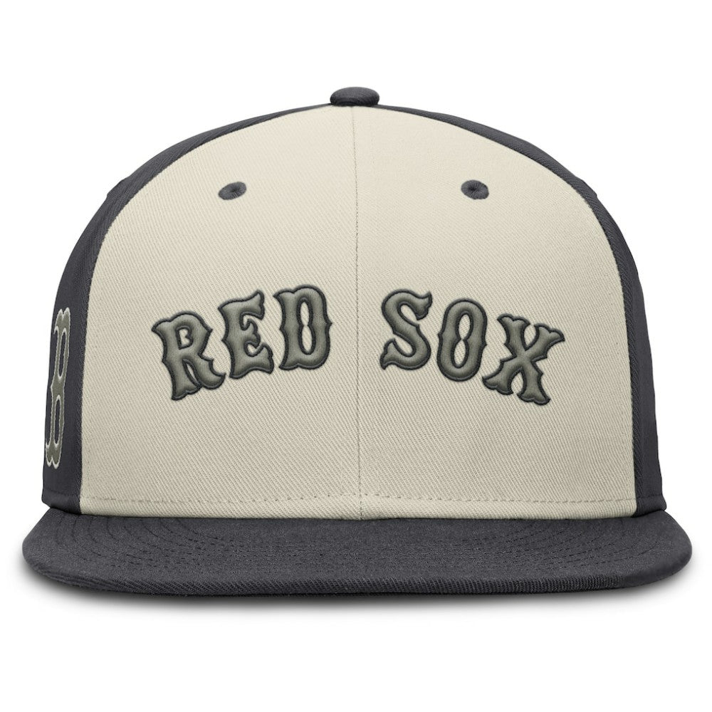 Cream Boston Red Sox Nike Dri-FIT True Fitted Hat