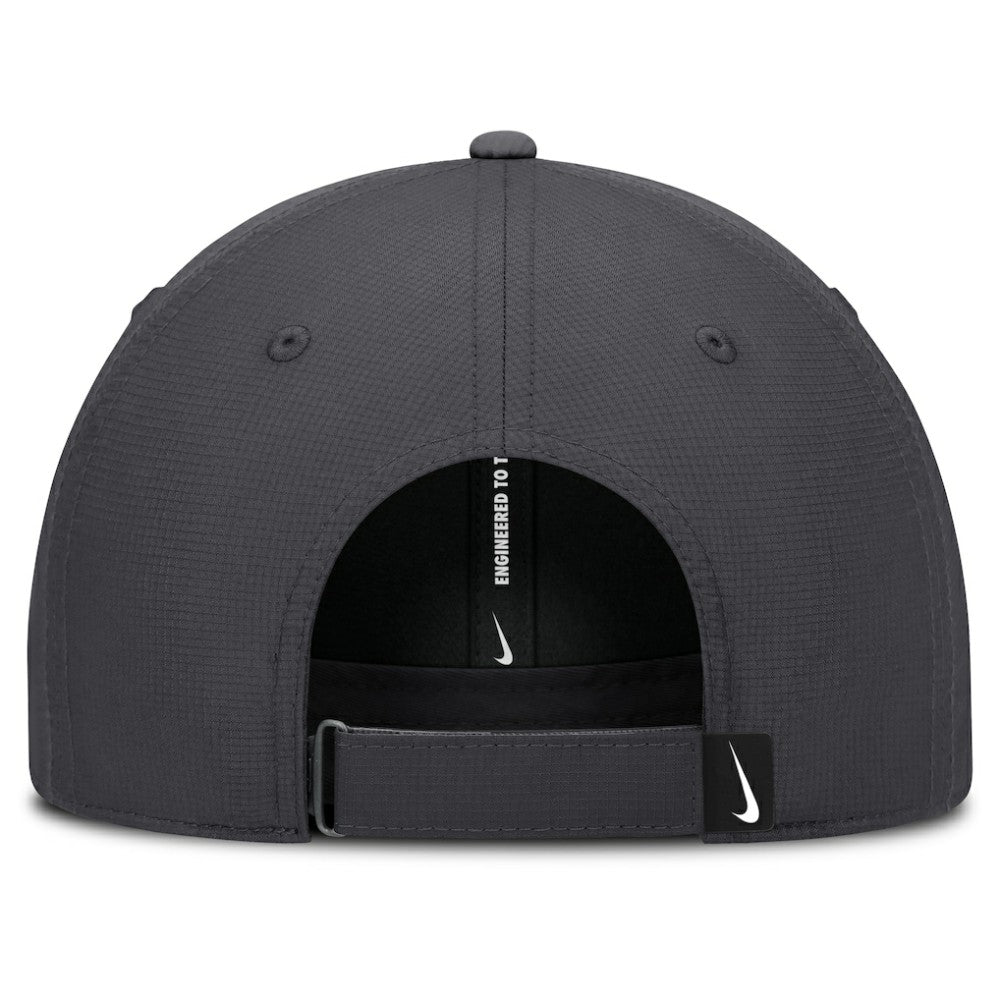 Anthracite Washington Nationals Nike Club Dri-FIT Adjustable Hat