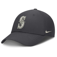 Anthracite Seattle Mariners Nike Club Dri-FIT Adjustable Hat
