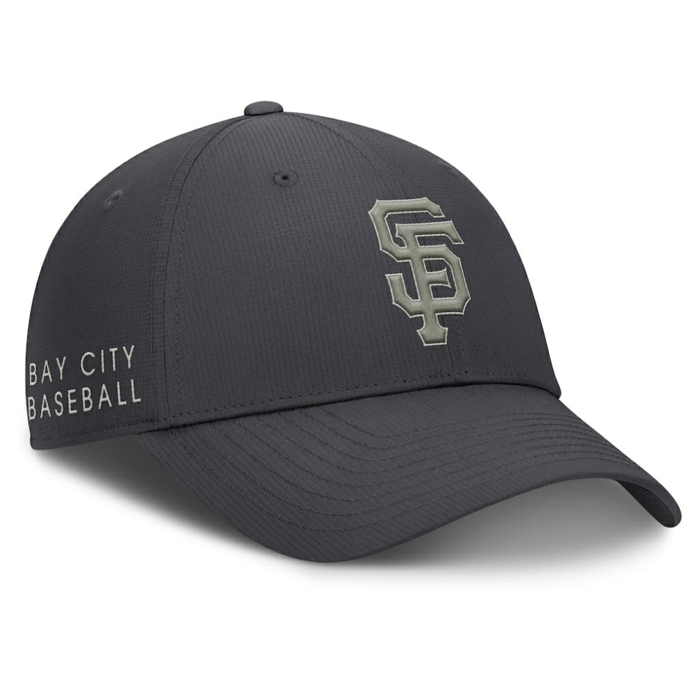 Anthracite San Francisco Giants Nike Club Dri-FIT Adjustable Hat