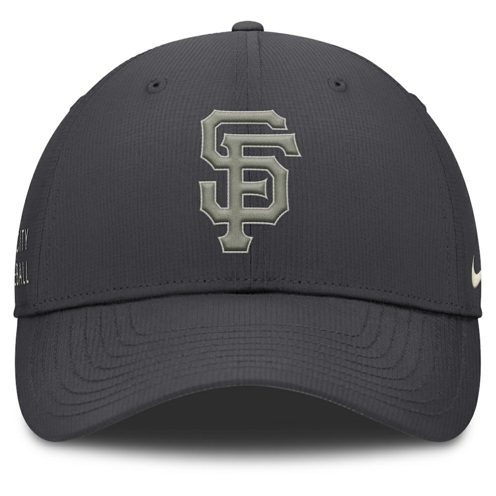 Anthracite San Francisco Giants Nike Club Dri-FIT Adjustable Hat