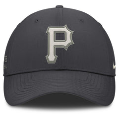 Anthracite Pittsburgh Pirates Nike Club Dri-FIT Adjustable Hat