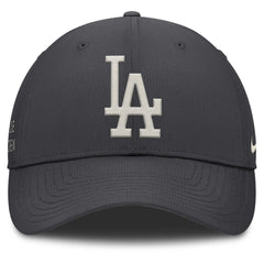 Anthracite Los Angeles Dodgers Nike Club Dri-FIT Adjustable Hat