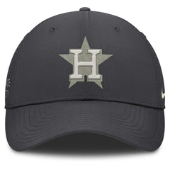 Anthracite Houston Astros Nike Club Dri-FIT Adjustable Hat