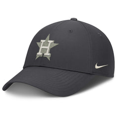 Anthracite Houston Astros Nike Club Dri-FIT Adjustable Hat
