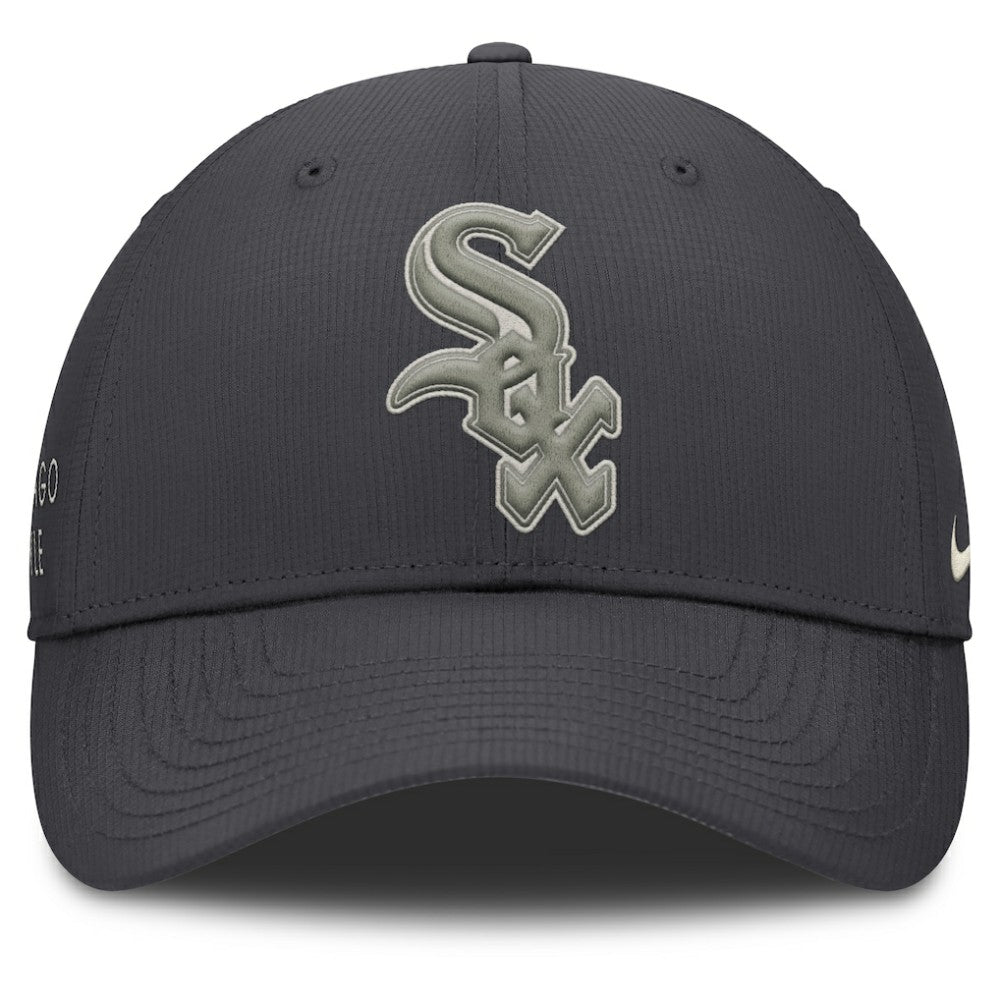Anthracite Chicago White Sox Nike Club Dri-FIT Adjustable Hat