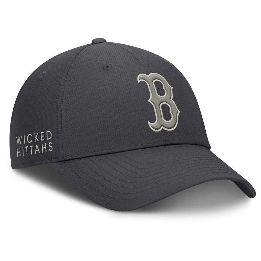 Anthracite Boston Red Sox Nike Club Dri-FIT Adjustable Hat