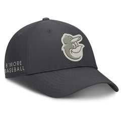 Anthracite Baltimore Orioles Nike Club Dri-FIT Adjustable Hat