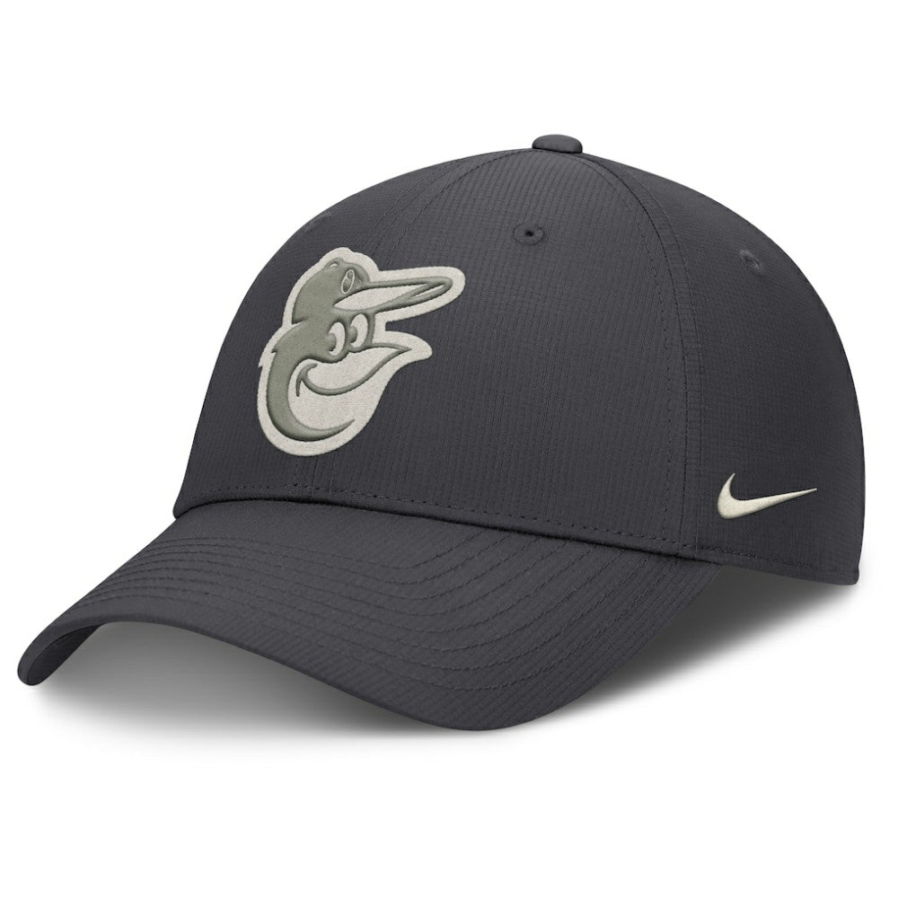 Anthracite Baltimore Orioles Nike Club Dri-FIT Adjustable Hat