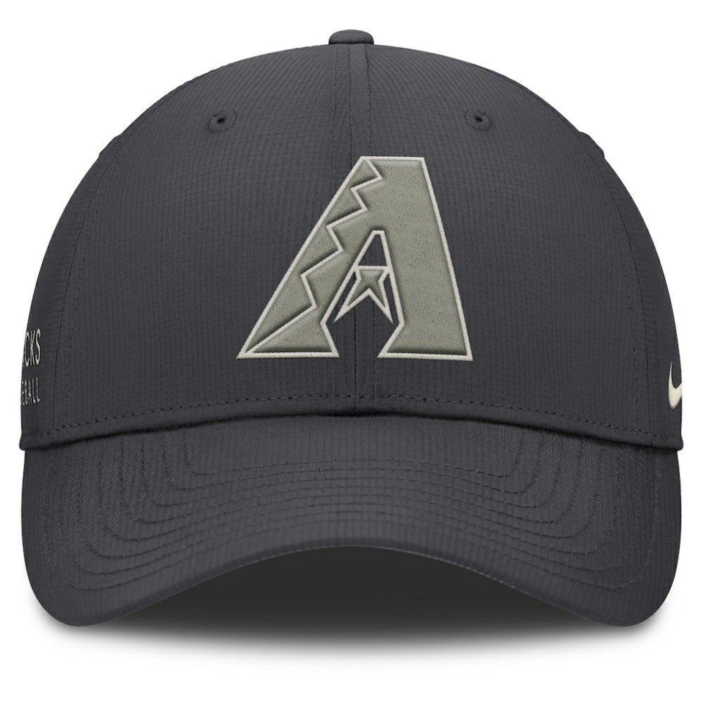 Anthracite Arizona Diamondbacks Nike Club Dri-FIT Adjustable Hat