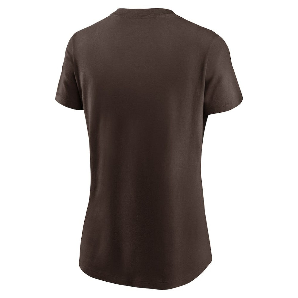 Brown San Diego Padres Nike Women's 2025 MLB Postseason Authentic Collection T-Shirt