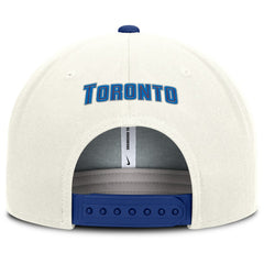 Cream/Royal Toronto Blue Jays Nike Cooperstown Pro Dri-FIT Snapback Hat