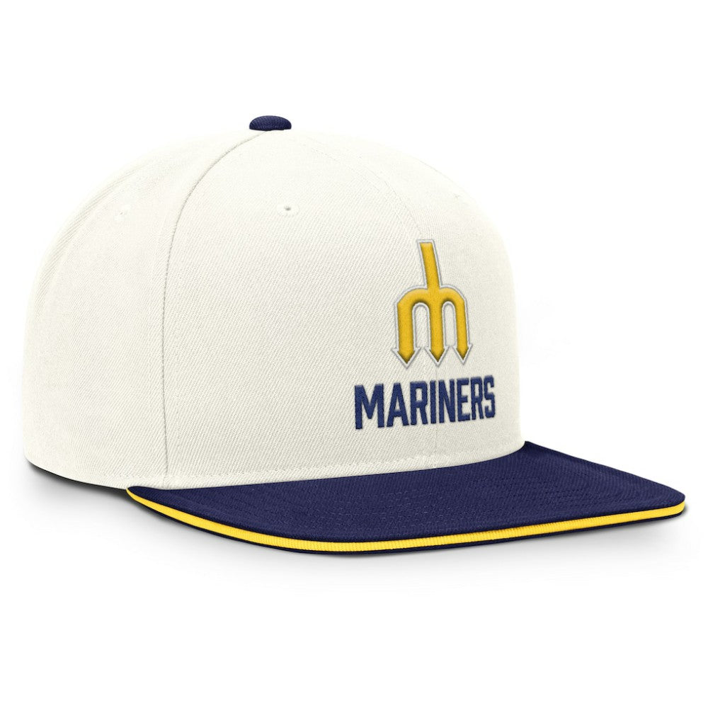 Cream/Navy Seattle Mariners Nike Cooperstown Pro Dri-FIT Snapback Hat