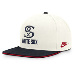 Cream/Navy Chicago White Sox Nike Cooperstown Pro Dri-FIT Snapback Hat