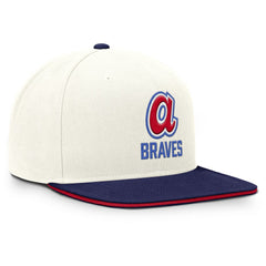 Cream/Royal Atlanta Braves Nike Cooperstown Pro Dri-FIT Snapback Hat