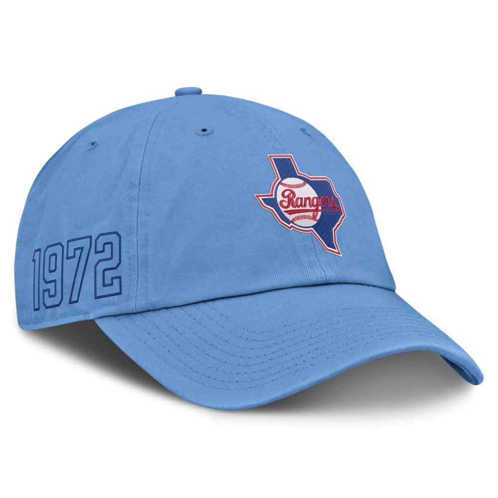 Light Blue Texas Rangers Nike Cooperstown Club Adjustable Hat