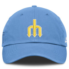 Light Blue Seattle Mariners Nike Cooperstown Club Adjustable Hat