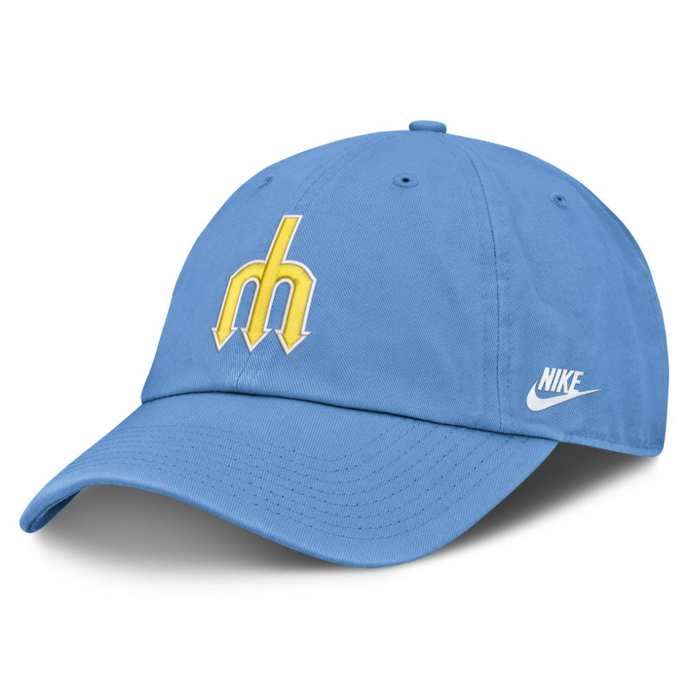 Light Blue Seattle Mariners Nike Cooperstown Club Adjustable Hat