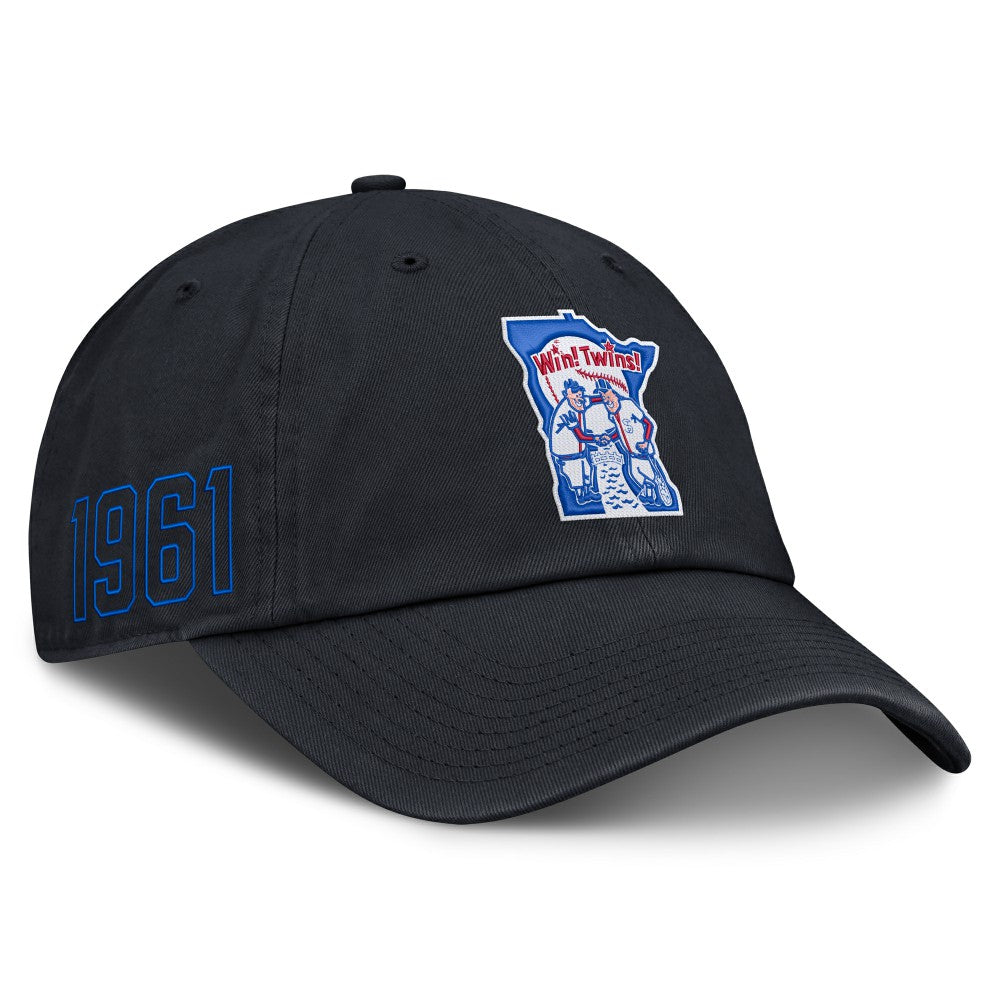 Navy Minnesota Twins Nike Cooperstown Club Adjustable Hat