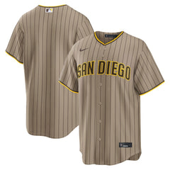 Sand San Diego Padres Nike Alternate Replica Jersey