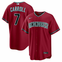 Crimson Corbin Carroll Arizona Diamondbacks Nike Alternate 2 Replica Jersey