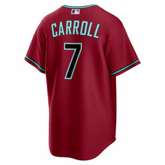 Crimson Corbin Carroll Arizona Diamondbacks Nike Alternate 2 Replica Jersey