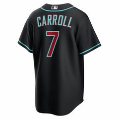 Black Corbin Carroll Arizona Diamondbacks Nike Alternate Replica Jersey