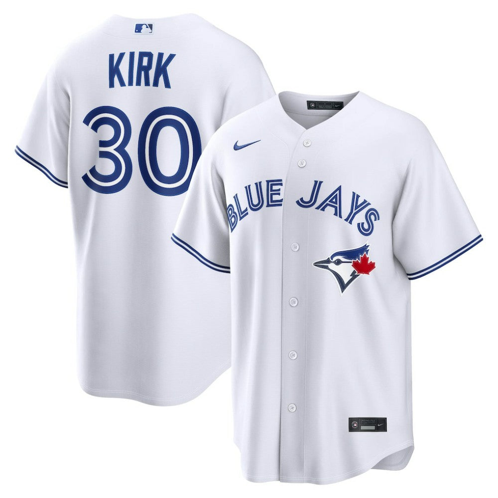 White Alejandro Kirk Toronto Blue Jays Nike Home Replica Jersey